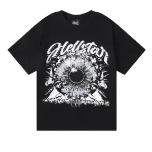 Black Hellstar American Eyeball T-shirt