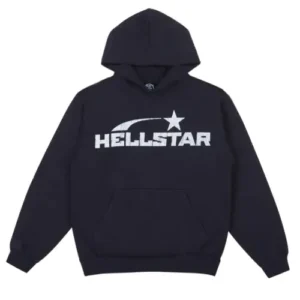 Black Hellstar Studios Basic Logo Hoodie