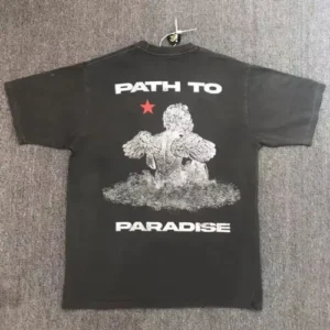 Black Hellstar Studios Path To Paradise Tee