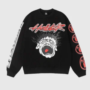 Hellstar Studios Records Sweatshirt Black